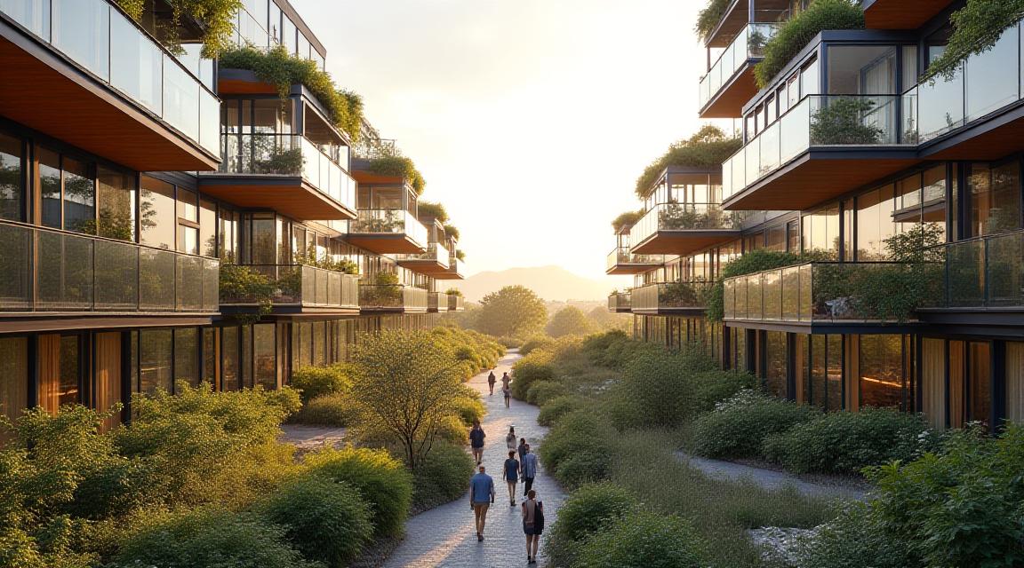 A conceptual vision of future sustainable urban housing in the UK